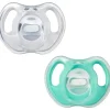 Tommee Tippee - chupeta ultraleve para chupetas Asst, 6-18 meses, pacote com 2