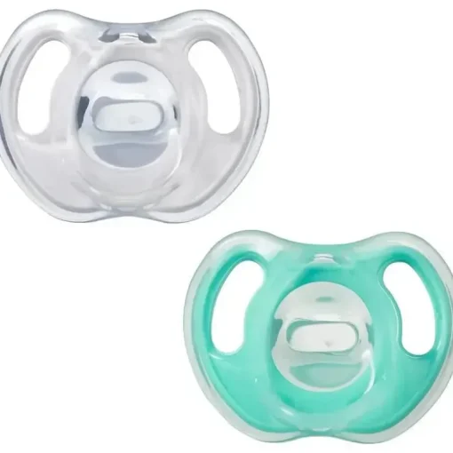 Tommee Tippee - chupeta ultraleve para chupetas Asst, 6-18 meses, pacote com 2