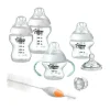 Tommee Tippee - Closer To Nature Kit inicial para alimentação com mamadeira para bebês recém-nascidos - Branco