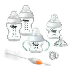 Tommee Tippee - Closer To Nature Kit inicial para alimentação com mamadeira para bebês recém-nascidos - Branco