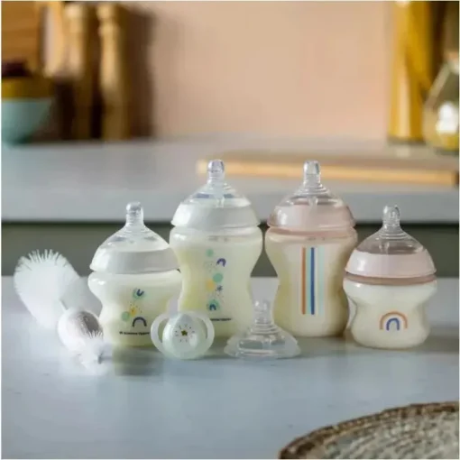 Tommee Tippee - Conjunto essencial para recém-nascidos Closer To Nature, rosa