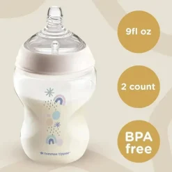 Tommee Tippee - Mais perto da natureza 2Pk 9Oz, Deco Bottle Girl