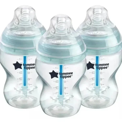 Tommee Tippee - mamadeiras anticólicas avançadas de 9 onças e 3 unidades