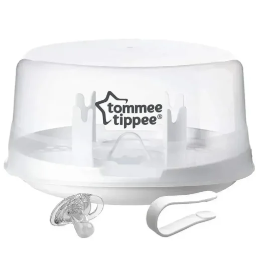 Tommee Tippee Closer To Nature Microondas Biberão Esterilizador a Vapor - Branco
