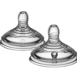 Tommee Tippee Closer to Nature Mamilos - Fluxo Lento, 2 Pacotes