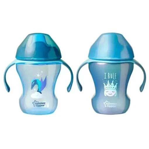 Tommee Tippee 2-Pack Infant Trainer Sippee Cup 7M+ 8Oz - As Cores Podem Variar