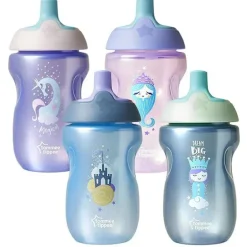 Tommee Tippee 2-Pack 10oz Garrafa Sportee Infantil 12+ Meses - As Cores Podem Variar