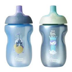 Tommee Tippee 2-Pack 10oz Garrafa Sportee Infantil 12+ Meses - As Cores Podem Variar