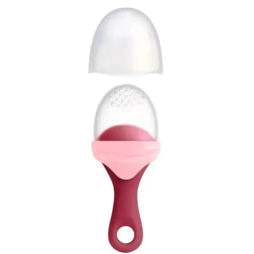 Tomy - Alimentador de Polpa de Silicone Rosa