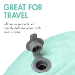 Tomy - Banhista Inflável Puff, 0/6M