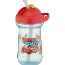 Tomy - Carros do primeiro ano Flip Top Copo de canudo 1 pacote