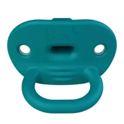 Tomy - chupeta Boon Jewl, pacote com 2, azul - estágio 3