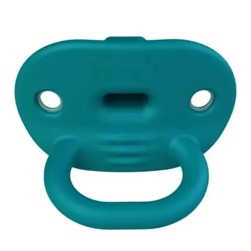 Tomy - chupeta Boon Jewl, pacote com 2, azul - estágio 3