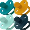 Tomy - Chupeta Boon 4Pk Blue Jewl Estágio 2, 3M