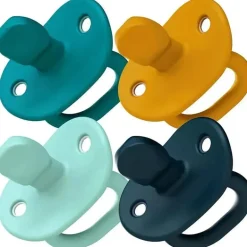 Tomy - Chupeta Boon 4Pk Blue Jewl Estágio 2, 3M