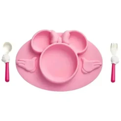 Tomy - Conjunto de Refeições Minnie Mouse 3Pc
