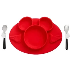 Tomy - Conjunto de Refeições Mickey Mouse 3 Peças