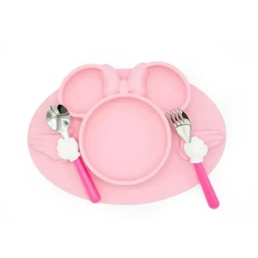Tomy - Conjunto de Refeições Minnie Mouse 3Pc