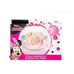 Tomy - Conjunto de Refeições Minnie Mouse 3Pc