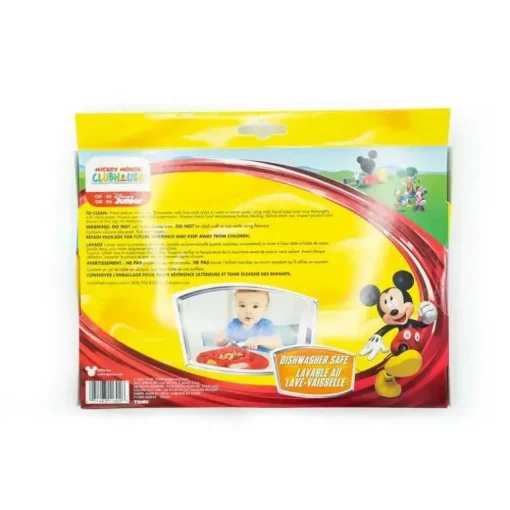 Tomy - Conjunto de Refeições Mickey Mouse 3 Peças