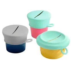 Tomy - Conjunto de tampa universal para lanche Snug Snack