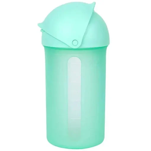 Tomy - Copo de canudo de silicone Swig Hortelã