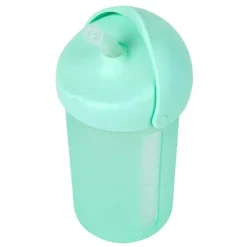 Tomy - Copo de canudo de silicone Swig Hortelã