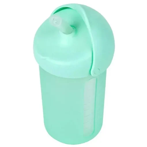 Tomy - Copo de canudo de silicone Swig Hortelã