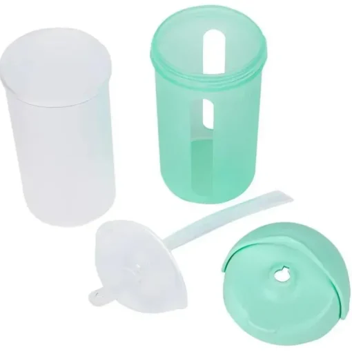 Tomy - Copo de canudo de silicone Swig Hortelã