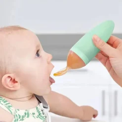 Tomy - Esguicho de Silicone Colher Dispensador de Hortelã para Bebês