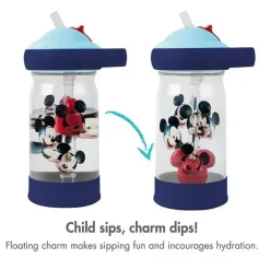 Tomy - Garrafa de Água Mickey Sip &amp; See