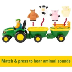 Tomy - John Deere Animal Hayride