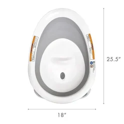 Tomy - Nova Banheira Nua Cinza, 0/18M