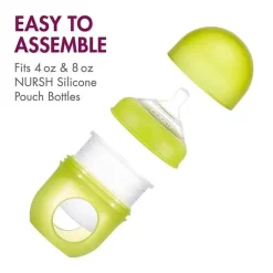 Tomy - Nursh Mamilos de Silicone Extra Lento 3Pk