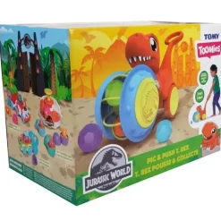Tomy - Pick &amp; Push T-Rex Jurassic