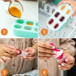 Tomy - 2Pk Celulose + Bandeja para Congelador