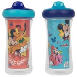 Tomy - 2Pk Disney Mickey Mouse Isolado Copo Canudinho 9 Oz