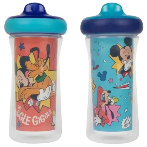 Tomy - 2Pk Disney Mickey Mouse Isolado Copo Canudinho 9 Oz