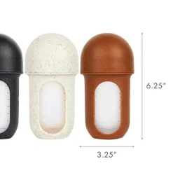 Tomy - 3Pk Nursh Garrafa Speckle 8 Oz
