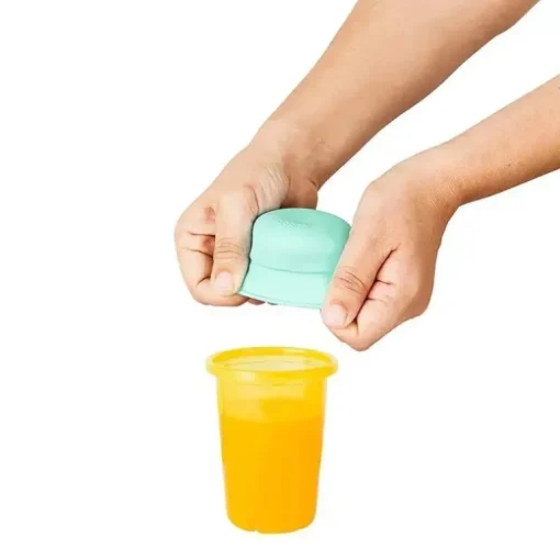 Tomy - Snug Straw 3 Pk Tampas, Verde