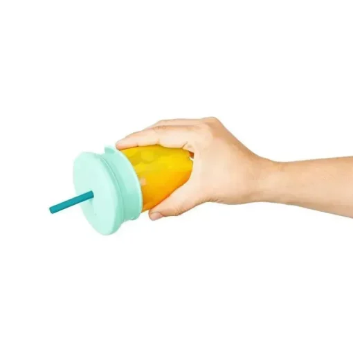Tomy - Snug Straw 3 Pk Tampas, Verde