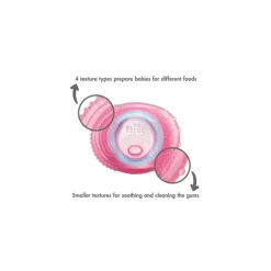 Tomy - The First Years Teethe Around Sensory Trainer Cup, 7Oz, Rosa
