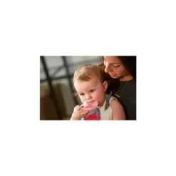 Tomy - The First Years Teethe Around Sensory Trainer Cup, 7Oz, Rosa