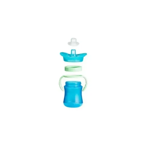 Tomy - The First Years Teethe Around Sensory Trainer Cup, 7 oz, azul
