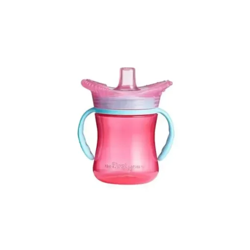 Tomy - The First Years Teethe Around Sensory Trainer Cup, 7Oz, Rosa
