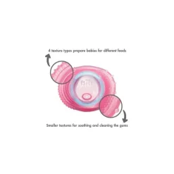 Tomy - The First Years Teethe Around Sensory Trainer Cup, 7Oz, Rosa