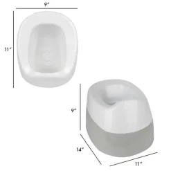 Tomy - Urinário e sistema de penico para treinamento do penico dos primeiros anos, 2 em 1