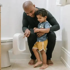 Tomy - Urinário e sistema de penico para treinamento do penico dos primeiros anos, 2 em 1