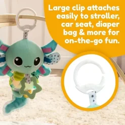Tomy Lamaze - Alise, o Axolotl Clip &amp; Go