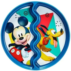 Tomy The First Years Suction Kids Prato Dividido, Mickey/Plutão